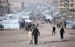 آثار العدوان على غزة