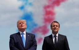 ترامب وماكرون