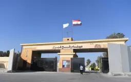 معبر رفح البري بين مصر وقطاع غزة