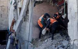 دفاع غزة يحذر من كارثة بيئية جراء تحلل جثامين الشهداء