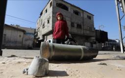 الداخلية الفلسطينية- 20 ألف قنبلة تحت الركام بغزة