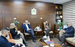 اجتماع وزارة العمل و(UNDP)