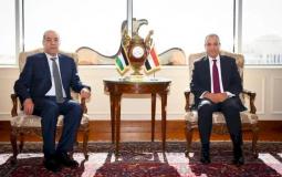 حسين الشيخ وبدر عبد العاطي