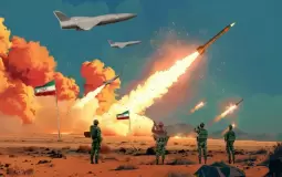 إطلاق صواريخ إيرانية