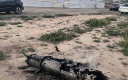 سقوط صاروخ في الجنوب وشظايا اعتراض قرب رهط بالنقب