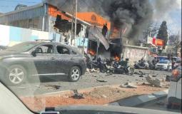 سقوط صواريخ إيرانية على تل أبيب