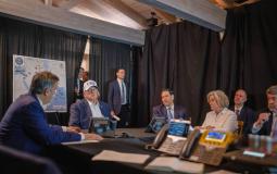 الرئيس الأمريكي ترمب خلال الهجوم على إيران