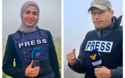 استشهاد الصحفيين فاطمة فتوني وعلي شعيب بغارة إسرائيلية جنوب لبنان