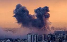 قصف على طهران