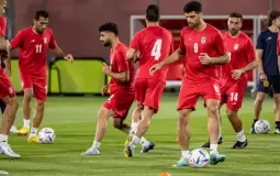 لاعبو المنتخب الإيراني