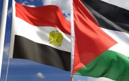 أعلام فلسطين ومصر