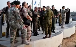بالفيديو: المقر الجديد لقوة الاستقرار الدولية بكرم أبو سالم