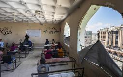 مدرسة في قطاع غزة