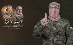 أبو عبيدة خلال كلمته اليوم
