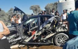 غارة إسرائيلية على مركبة في جنوب قطاع غزة