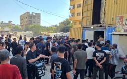 قصف إسرائيلي في مخيم النصيرات