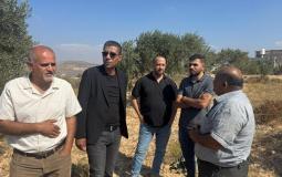 زكريا الزبيدي يزور قصرة