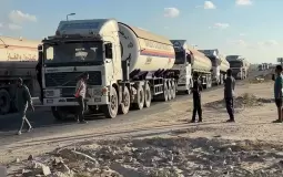شاحنات الغاز إلى غزة - توضيحية