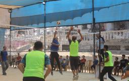 شهداء جباليا بطلاً لبطولة أكاديمية سلام الأولى للكرة الطائرة شمال غزة