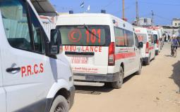 إجلاء المرضى من قطاع غزة عبر الهلال الأحمر الفلسطيني
