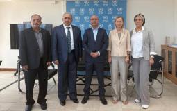 أبو هولي والأسعد يبحثان مع مديرة "الأونروا" بلبنان أوضاع اللاجئين
