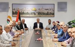 لقاء الشيخ مع الاتحاد العام للمعلمين الفلسطينيين