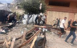 5 شهداء و13 جريحًا في غارة إسرائيلية استهدفت حافلة نقل عام بغزة
