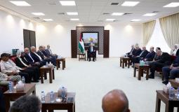 الرئيس عباس يستقبل رؤساء البلديات والمجالس المحلية لمحافظة القدس