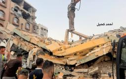 لجان المقاومة تُحذّر من كارثة إنسانية عقب انهيار بناية "السعادة"