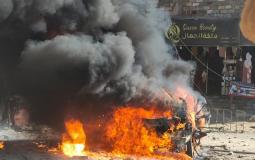 القصف على مركبة في غزة أمس أسفرت عن استشهاد المواطن يحيى حمدونة