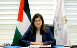 وزيرة الخارجية الفلسطينية فارسين شاهين