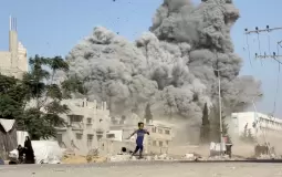 القصف الإسرائيلي على غزة - أرشيف