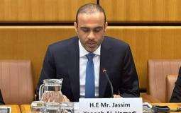 السفير والمندوب القطري الأمني جاسم الحمادي