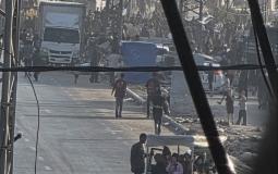 غارة إسرائيلية شرقي مخيم النصيرات