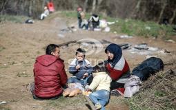 معاناة اللاجئين على الحدود التركية اليونانية -  عدسة : حسام سالم