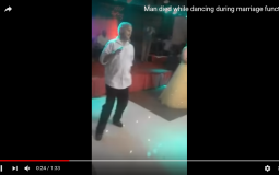 لحظة وفاة هندي وهو يرقص