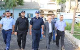 النائب الغول يشارك في طابور أركان شرطة الشاطئ