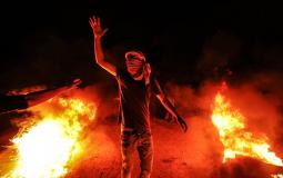 فعاليات الإرباك الليلي على حدود غزة