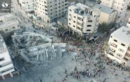 القصف الإسرائيلي على غزة  اليوم