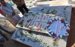 الذكرى السنوية الأولى لاستشهاد أيمن النجار ومهند حمودة