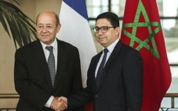 وزيرا خارجية المغرب وفرنسا
