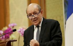 وزير الخارجية الفرنسي: المجلس الأوروبي سيدرس فرض عقوبات على تركيا 