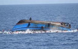 غرق قارب في البحر المتوسط  - ارشيفية 