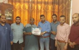 منتدى المهندس الفلسطيني يزور أهالي الشهداء المهندسين