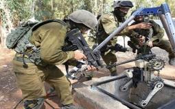 تدريبات جيش الاحتلال الاسرائيلي في الانفاق - ارشيفية -
