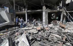 منازل مدمرة جراء الحرب الإسرائيلية على غزة عام 2014- توضيحية