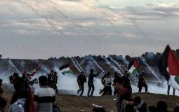 مسيرات العودة شرق قطاع غزة