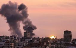 صورة لقصف اسرائيلي على مناظق بغزة ـ أرشيف 