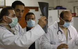 أطباء في غزة -تعبيرية-