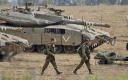 الجيش الإسرائيلي على حدود غزة - ارشيفية